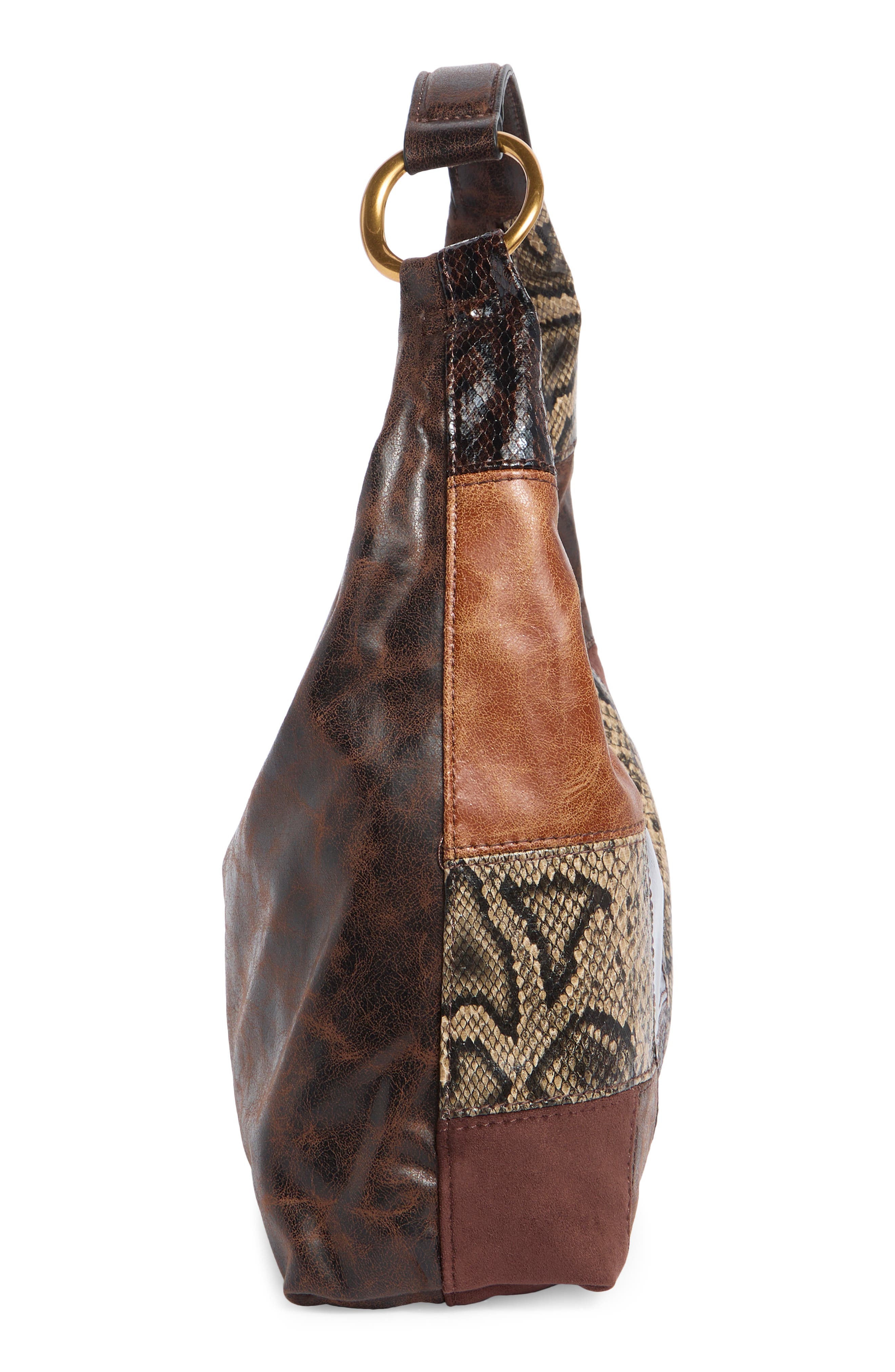 Bgreta Shoulder Bag, Alternate, color, MULTI PATCHWORK