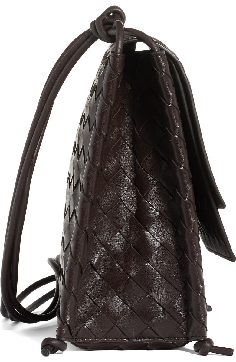 Bottega Veneta Bottega Venenta Intrecciato Small Flap Crossbody Bag, Alternate, color,