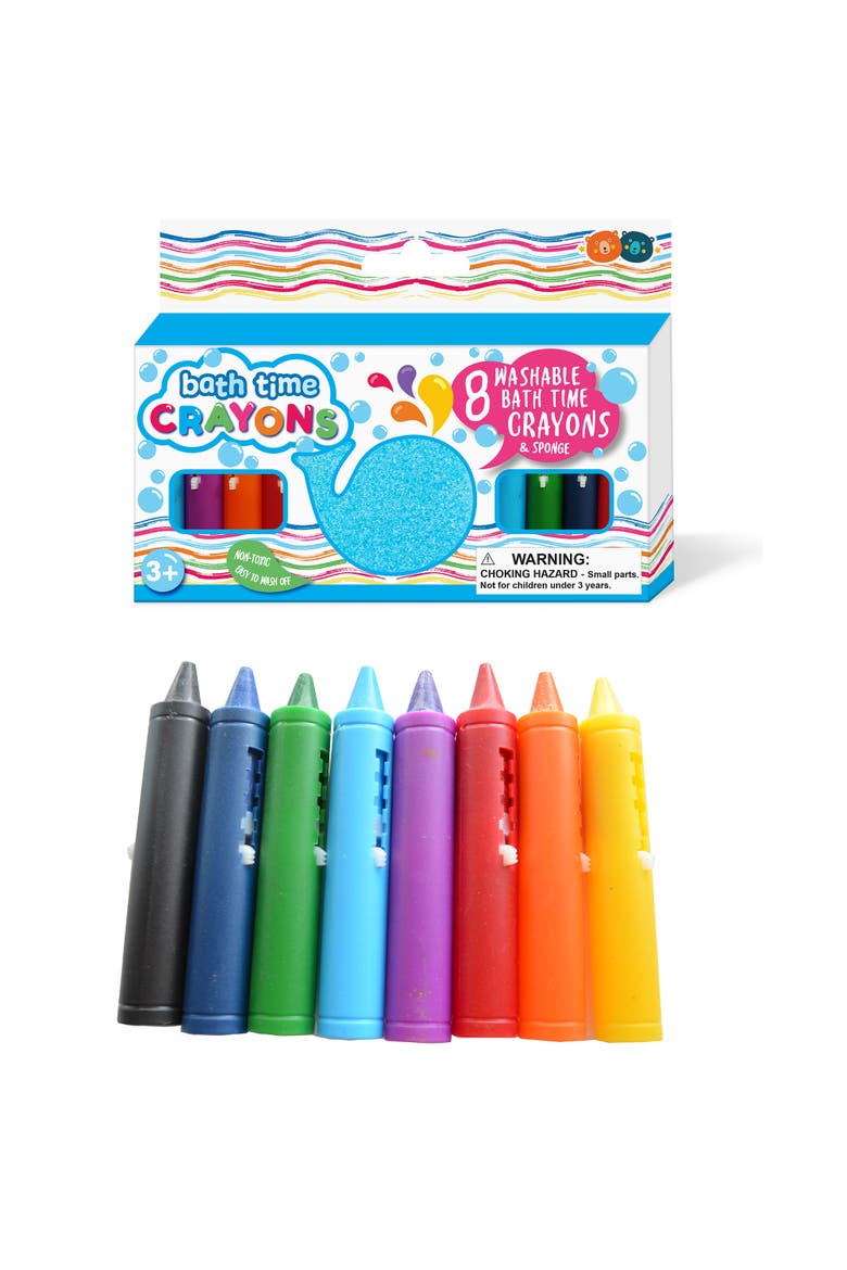 Bath Time Crayons, Main, color, Multicolored