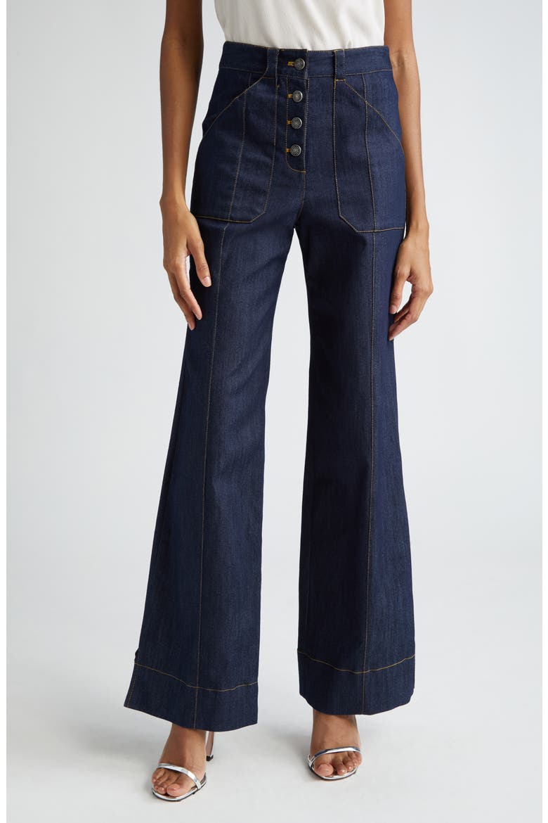 Benji Wide Leg Jeans, Main, color, INDIGO