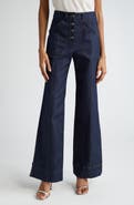 Cinq à Sept Benji Wide Leg Jeans
