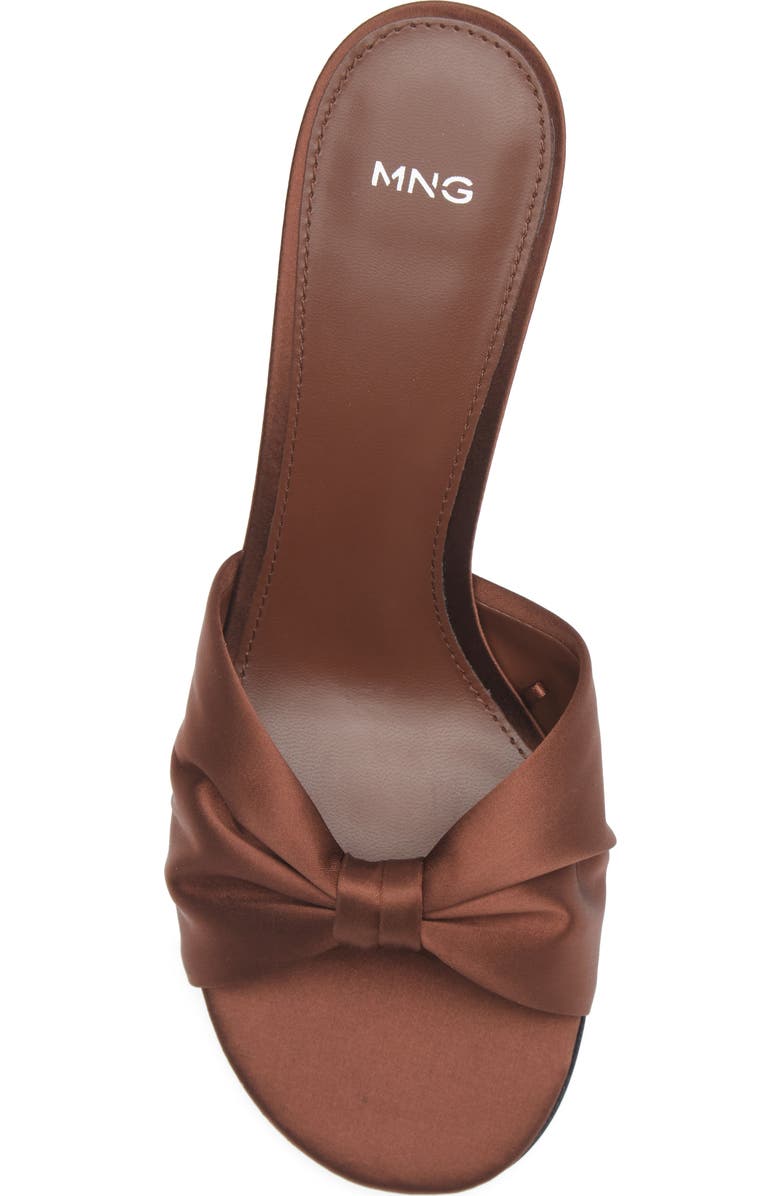 MANGO Lara Sandal, Alternate, color, Chocolate