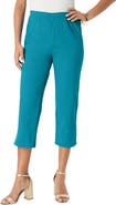Roaman's Plus Size Comfort Stretch Capri Jean