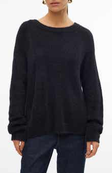 VERO MODA Eyelash Puff Sleeve Sweater