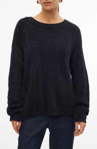 VERO MODA Eyelash Puff Sleeve Sweater