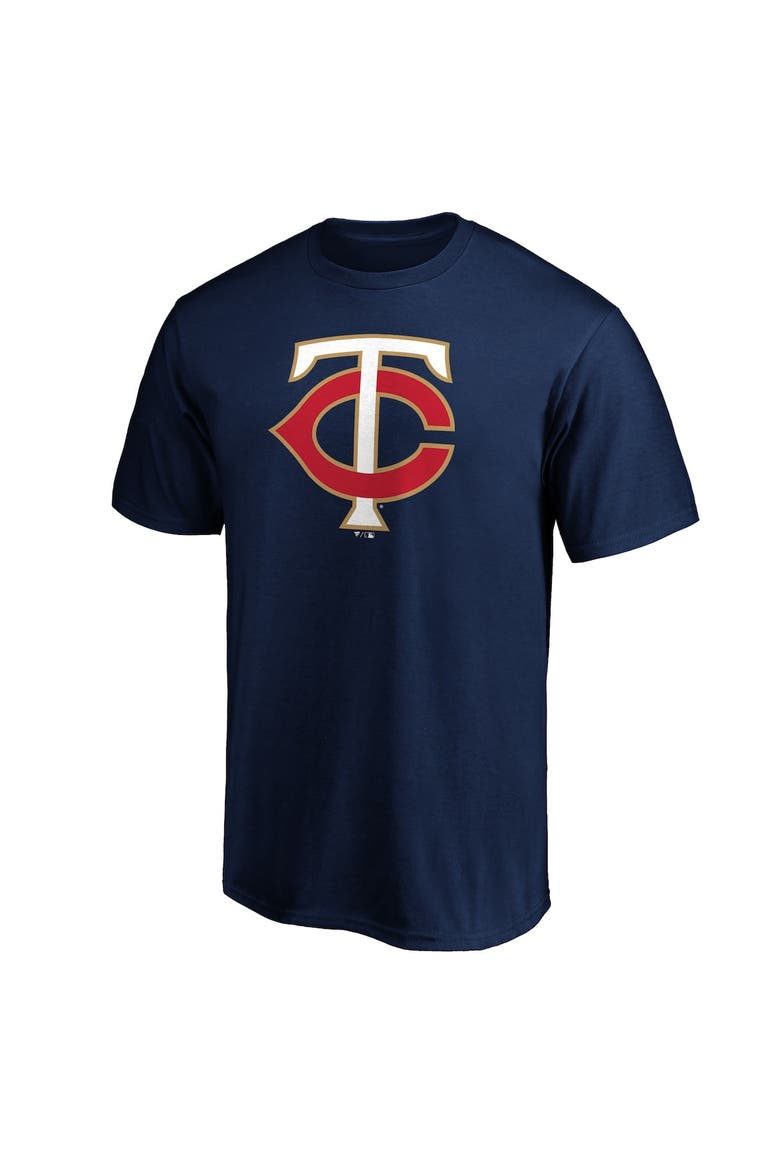 Men's Fanatics Branded Navy Minnesota Twins Official Logo T-Shirt, Alternate, color, Navy