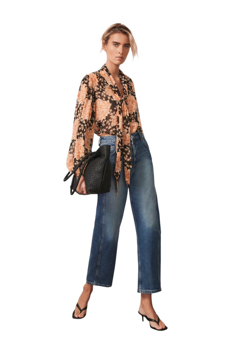 MINT VELVET Printed Blouse, Alternate, color, 