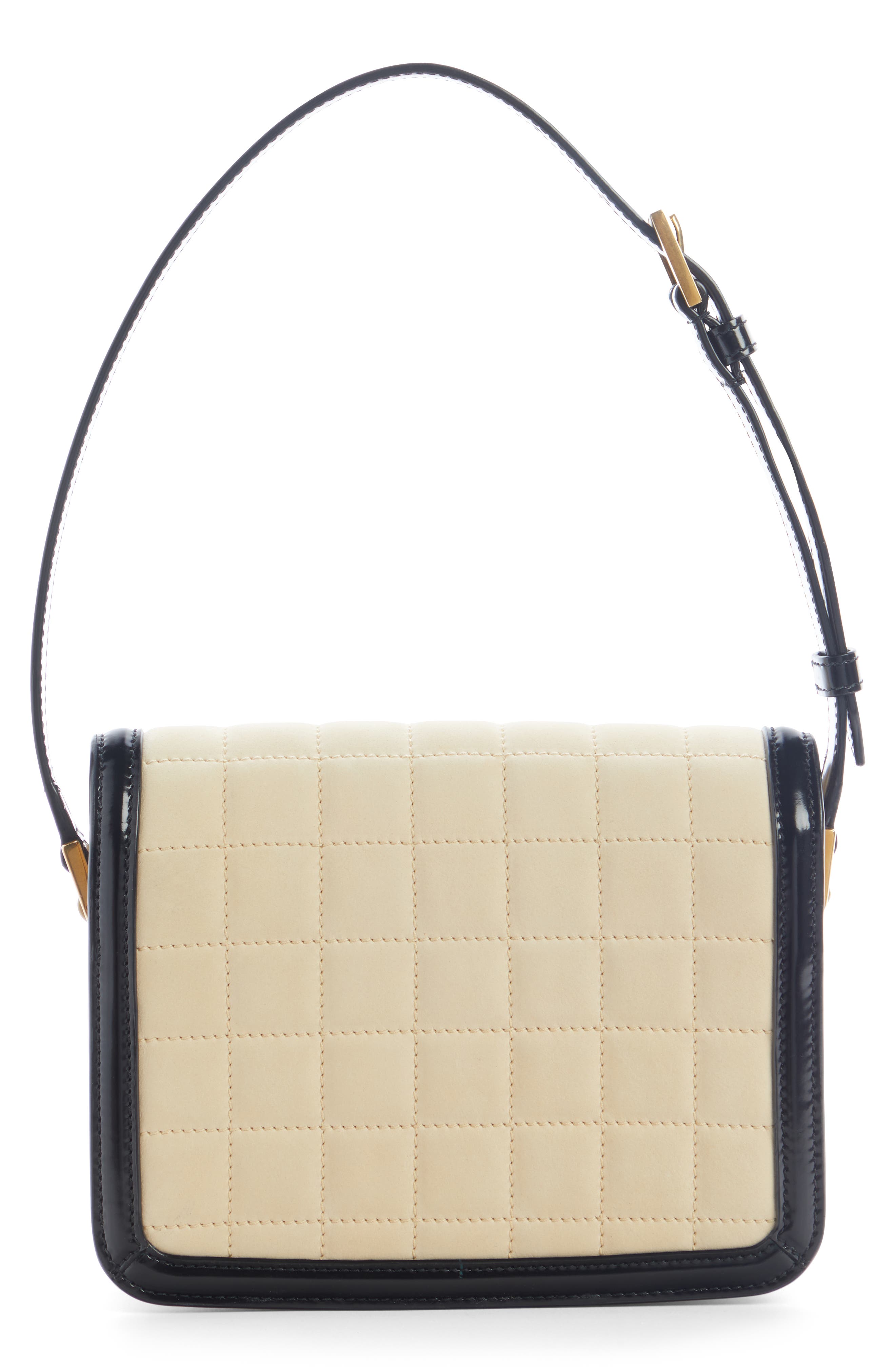 Saint Laurent Medium Solfernio Suede Shoulder Bag, Alternate, color, 