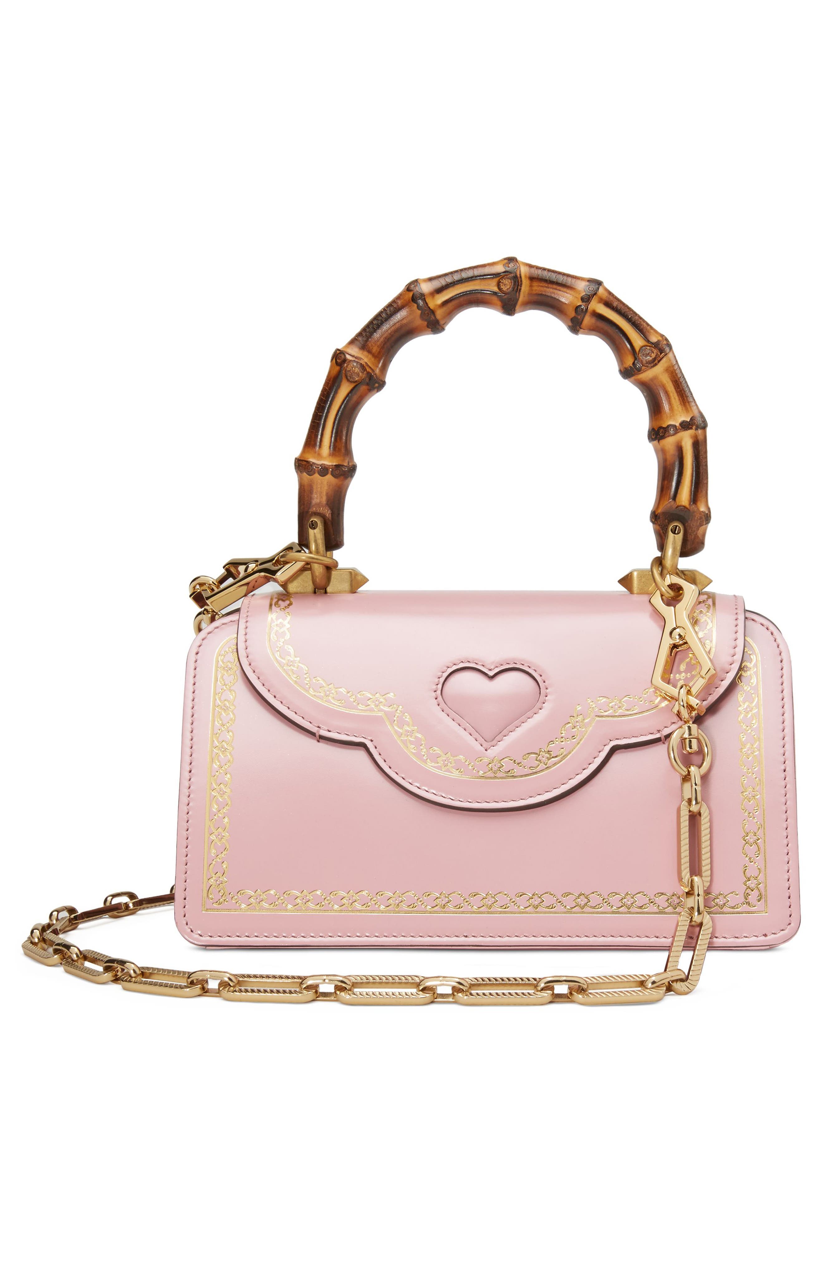 Mini Thiara Top Handle Leather Satchel, Alternate, color, CARM ROSE ORO MULT