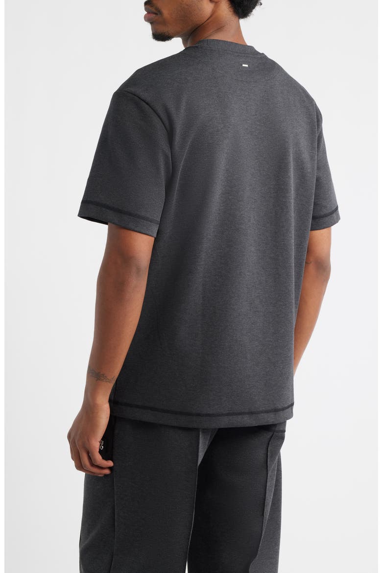 Dilanso Logo T-Shirt, Alternate, color, MED GREY