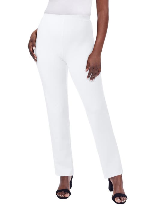Everyday Stretch Cotton Straight Leg (Plus)