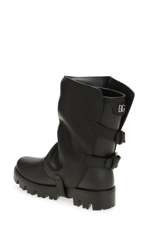 Dolce & Gabbana Stivaletto Ankle Boots In Black