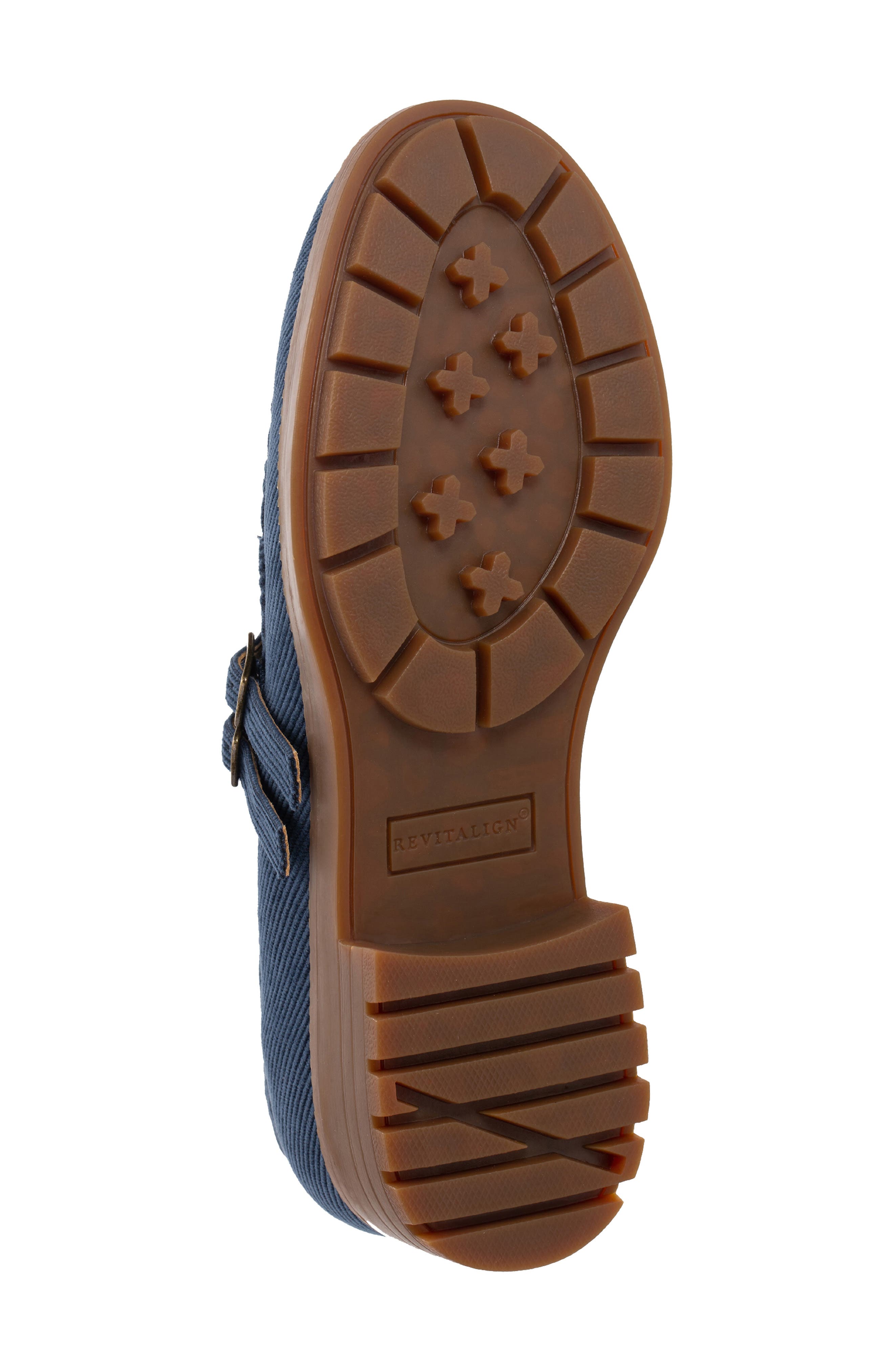 Revitalign Maple Mary Jane Loafer, Alternate, color, Navy