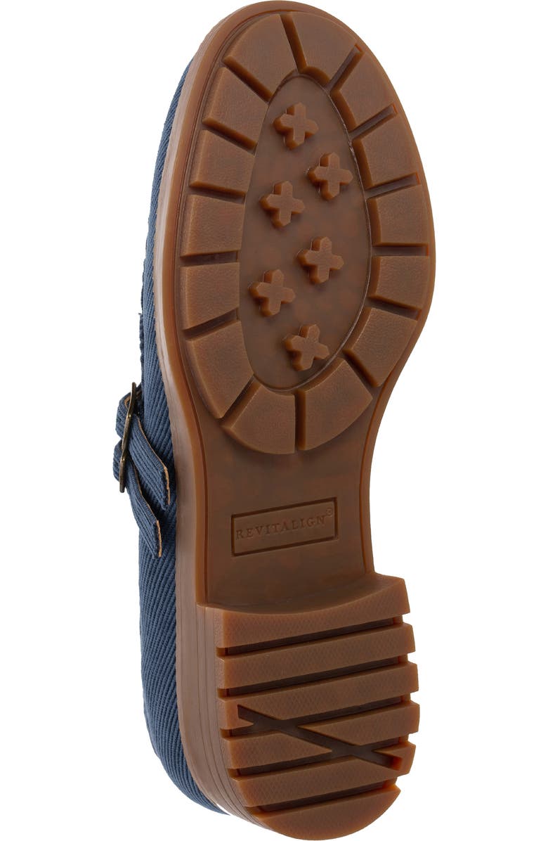 Revitalign Maple Mary Jane Loafer, Alternate, color, Navy