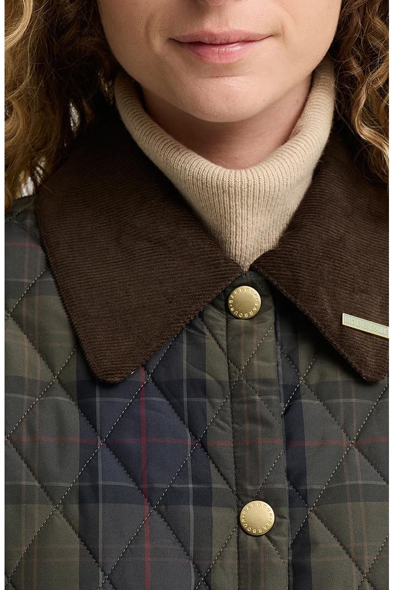Tartan Reimagined Icon Quilted Jacket, Alternate, color, SHADOW CLASSIC/ CLASSIC