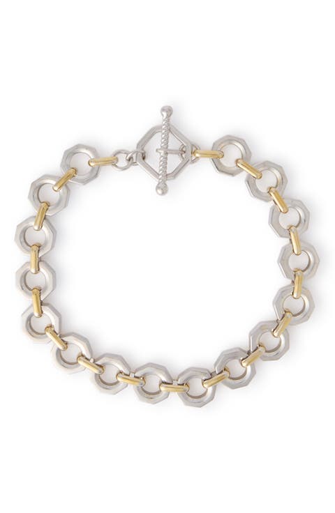 Hex Nut Toggle Bracelet