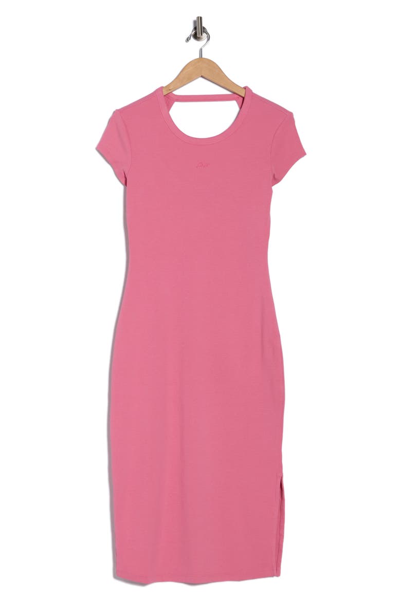 Elira Short Sleeve Sheath Dress, Alternate, color, OPEN PRPLE
