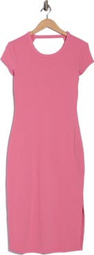 BOSS Orange Elira Short Sleeve Sheath Dress