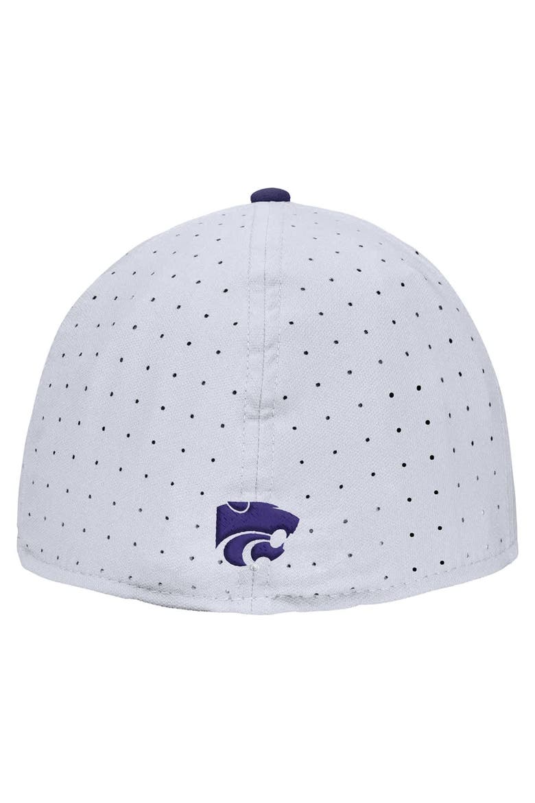 Men's Nike White Kansas State Wildcats 2025 On-Field True Performance Baseball Fitted Hat, Alternate, color, White