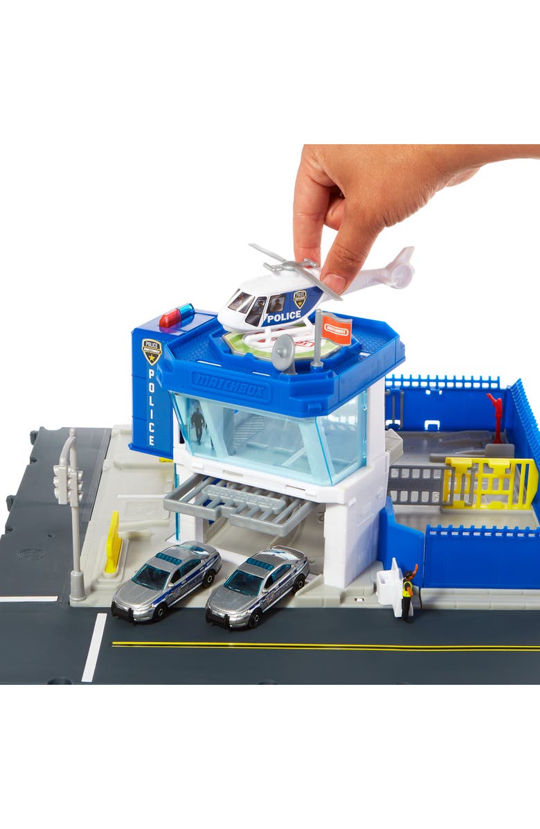 Mattel Matchbox Action Drivers Matchbox Police Station Dispatch Playset, Alternate, color, 