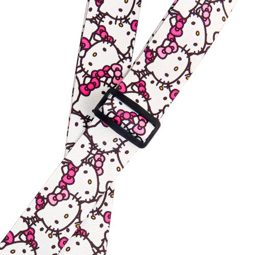 Hello Kitty Luggage Strap, 2-piece Set In Black