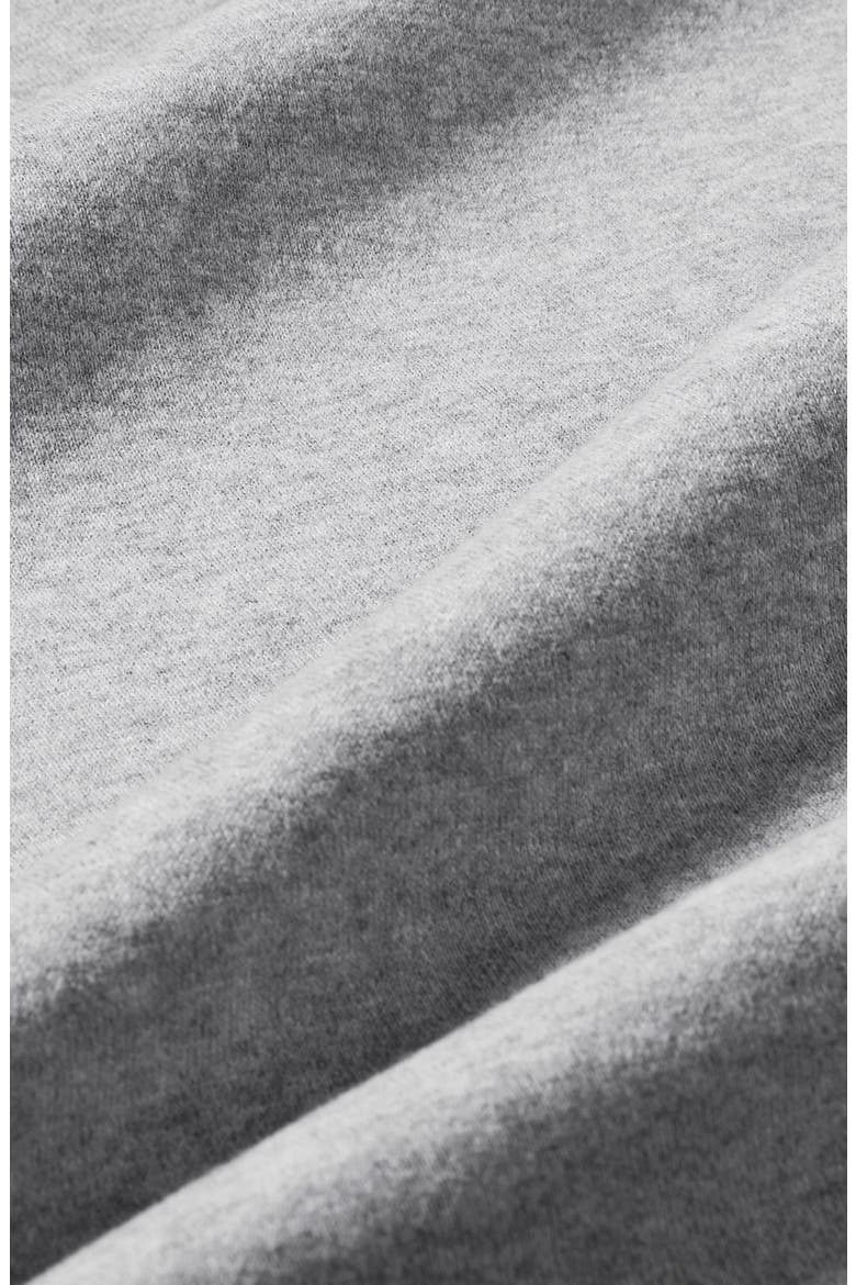 Piped Long Sleeve T-Shirt, Alternate, color, GREY HEATHER/ ILLUSION GREEN