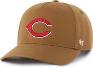 CARHARTT X 47 Men's Carhartt x '47  Brown Cincinnati Reds Hitch Adjustable Hat