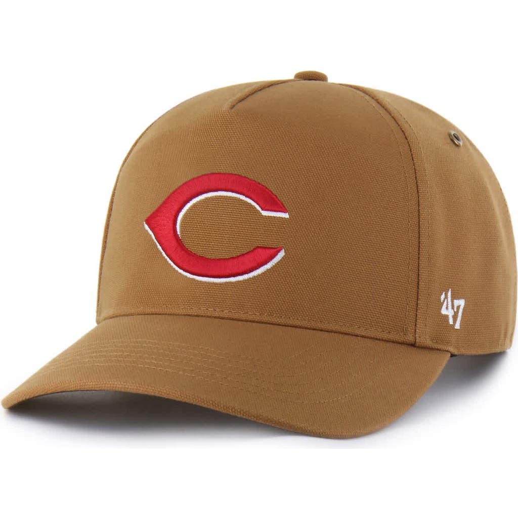 Carhartt X 47 Carhartt X '47 Brown Cincinnati Reds Hitch Adjustable Hat