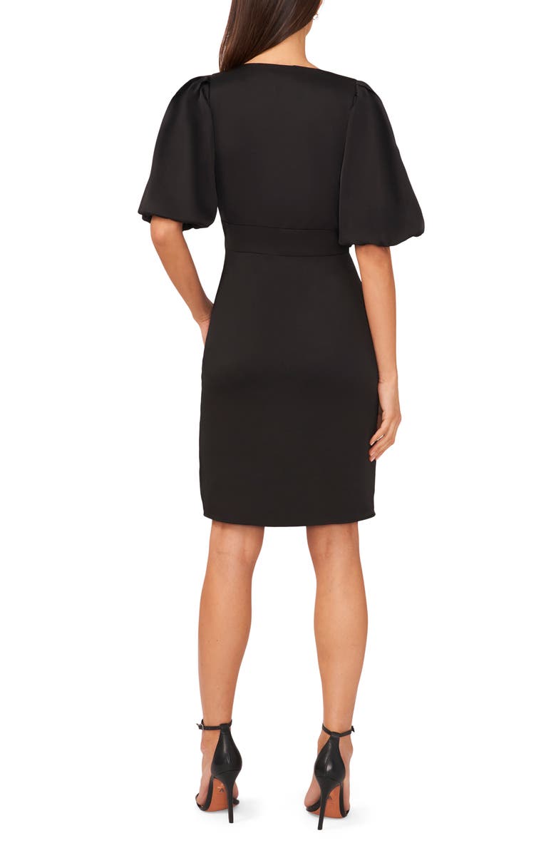 Halogen<sup>®</sup> Puff Sleeve Sheath Dress, Alternate, color,