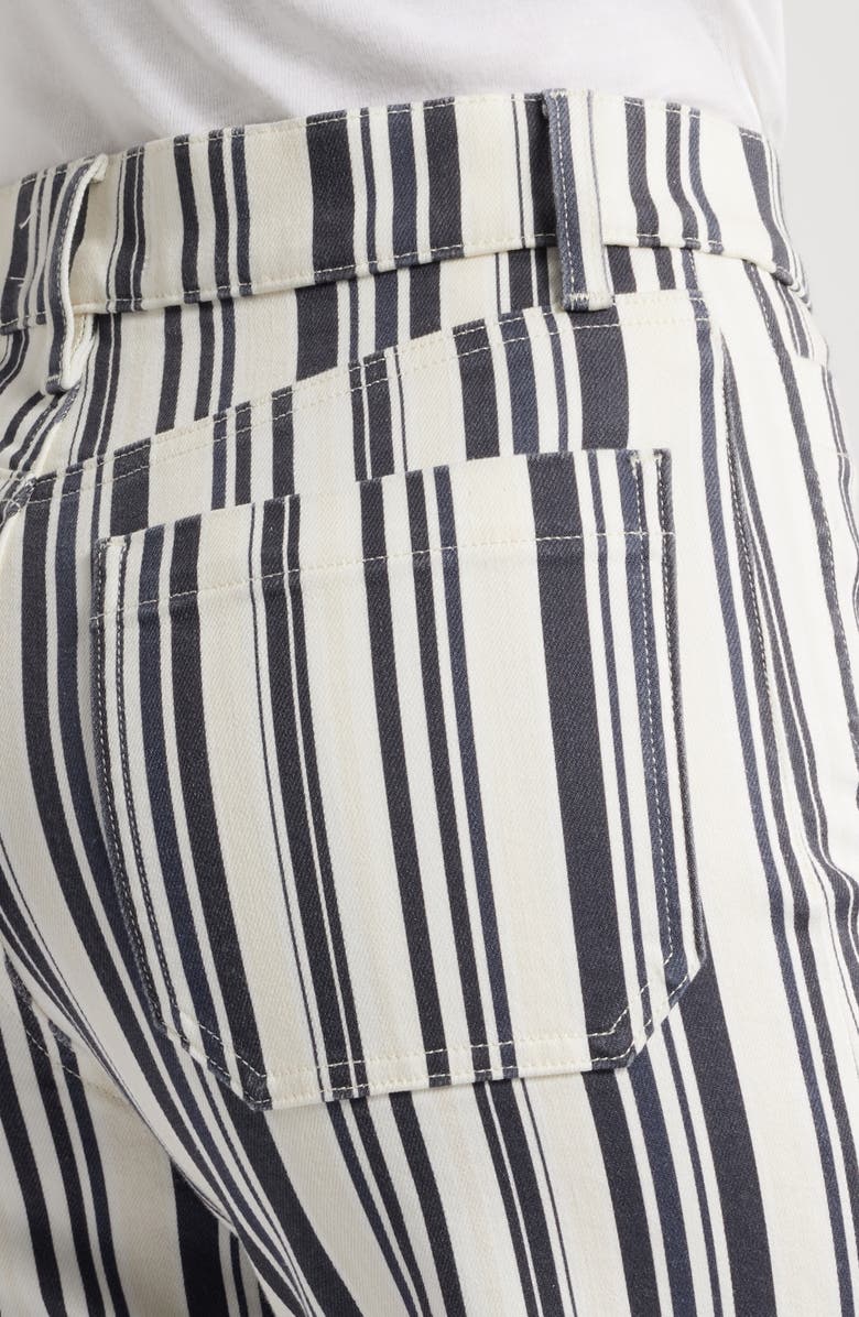 FRAME Le Slim Palazzo Patch Pocket High Waist Wide Leg Jeans, Alternate, color,