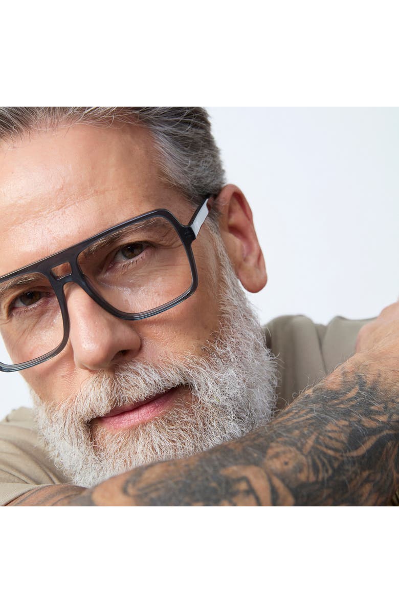 French Kiwis Eyewear Dallas Reading Glasses, Alternate, color, Black