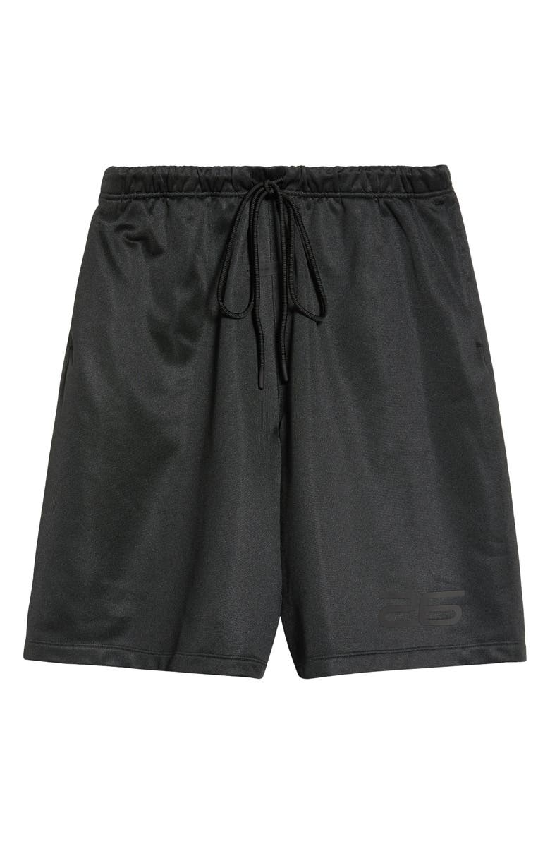 Fear of God Essentials Relaxed Sweat Shorts, Main, color, Vintage Black