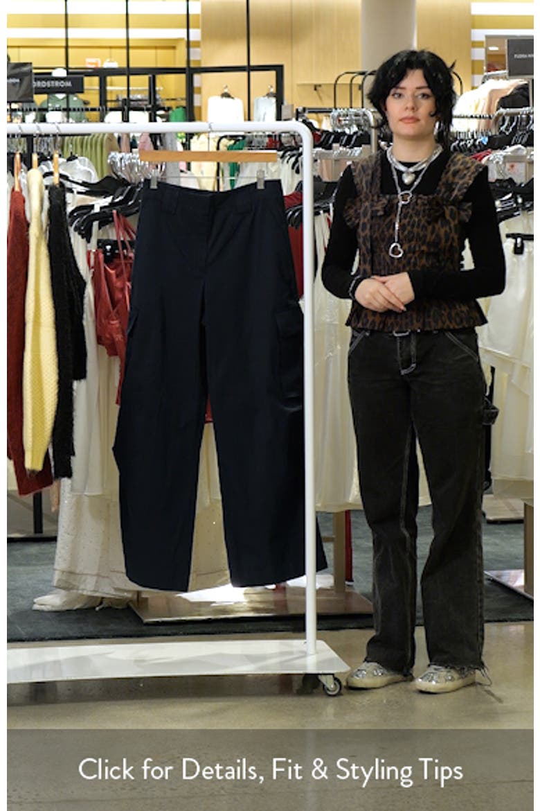 Ava Wide Leg Cargo Pants video