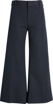 FRAME Le Crop Palazzo Wide Leg Trousers