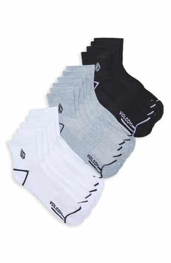 8-Pack Athletic Quarter Socks