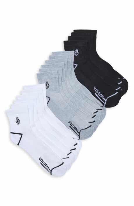 8-Pack Athletic Quarter Socks