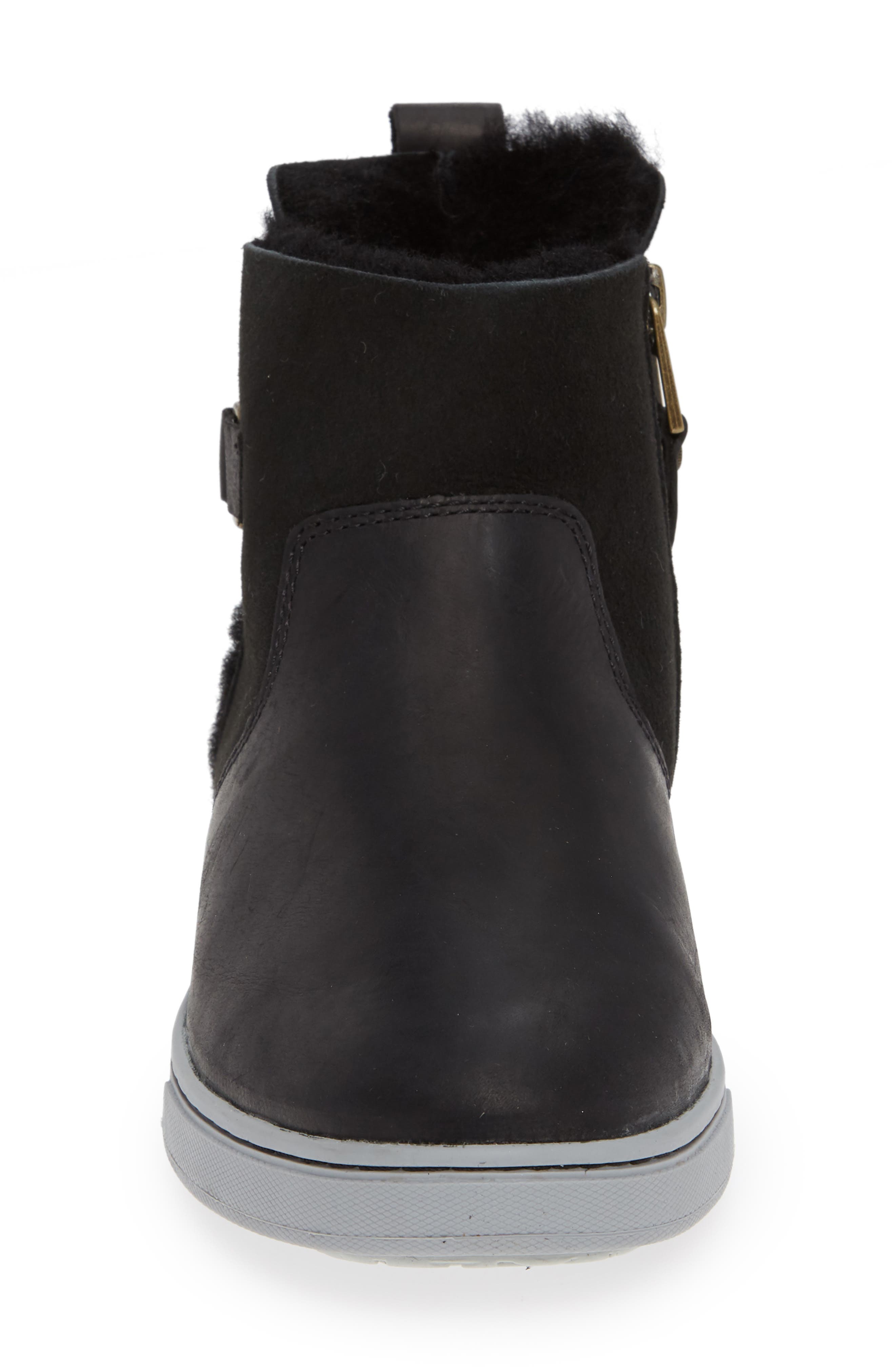 OluKai Pehuea Pa'I Genuine Shearling Sneaker Boot, Alternate, color, 