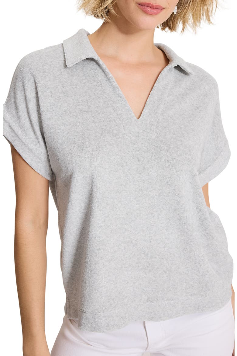 Suncoast Terry Cloth Polo, Alternate, color, SUMMER GREY HEATHER