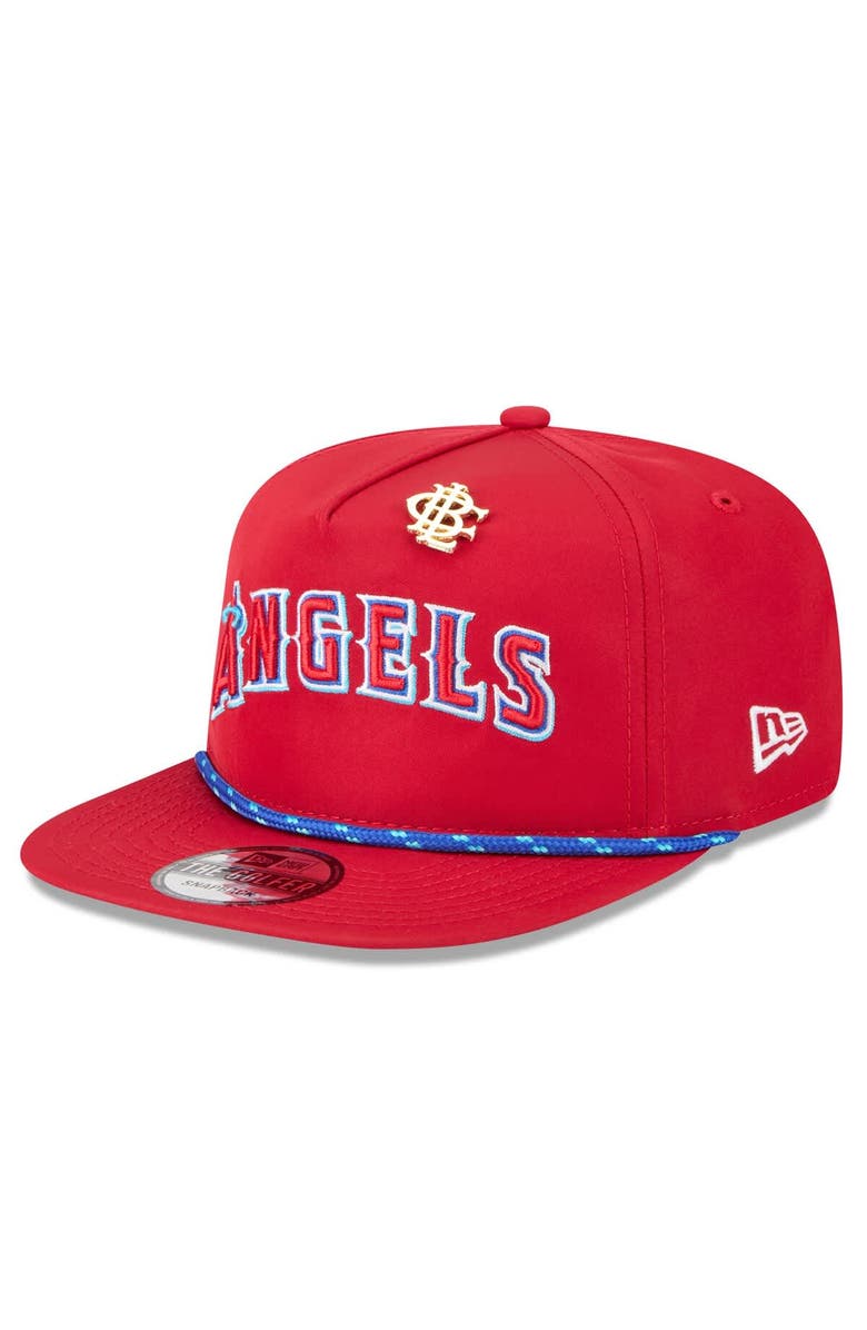 New Era Men's New Era Red Los Angeles Angels 2025 Big League Chew Golfer Snapback Hat, Main, color, Red