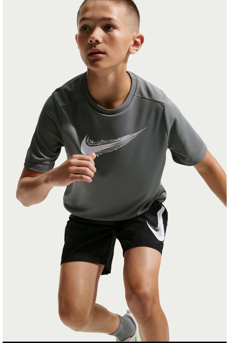 Kids' Refresh Drawstring Shorts, Alternate, color, BLACK