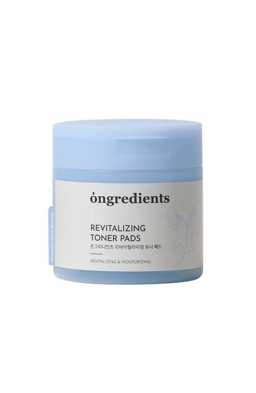 Ongredients Revitalizing Toner Pads