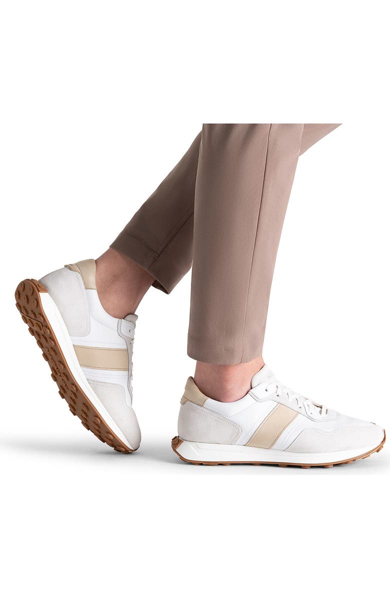 Magnanni Romero II Sneaker, Alternate, color, White And Cream