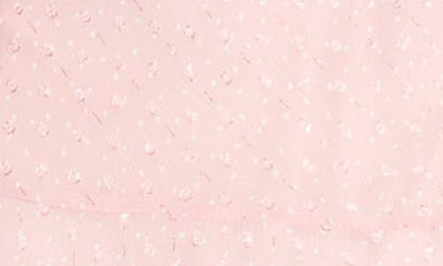 Know One Cares Clip Dot Chiffon Minidress