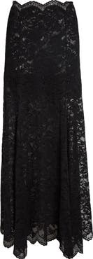 Rabanne Scalloped Lace Maxi Skirt