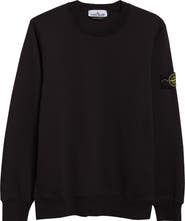 Stone Island Compass Patch Fleece Sweatshirt