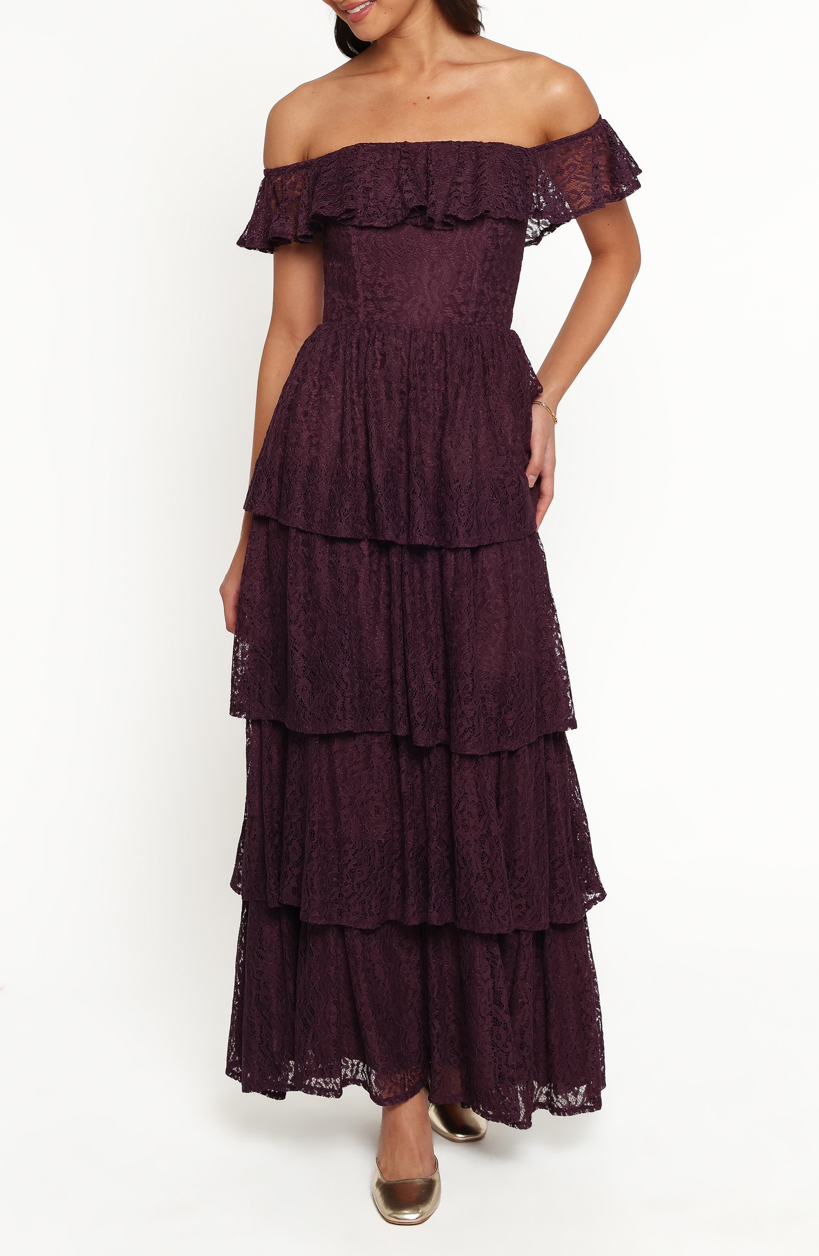 selected PLUM LACE