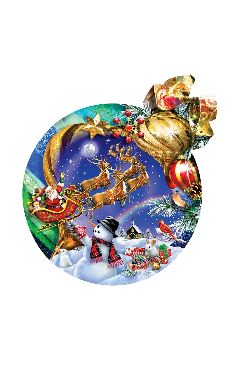 Sunsout Christmas Ornament 750 piece Jigsaw Puzzle for Adults Special Shape, Alternate, color, Multicolor