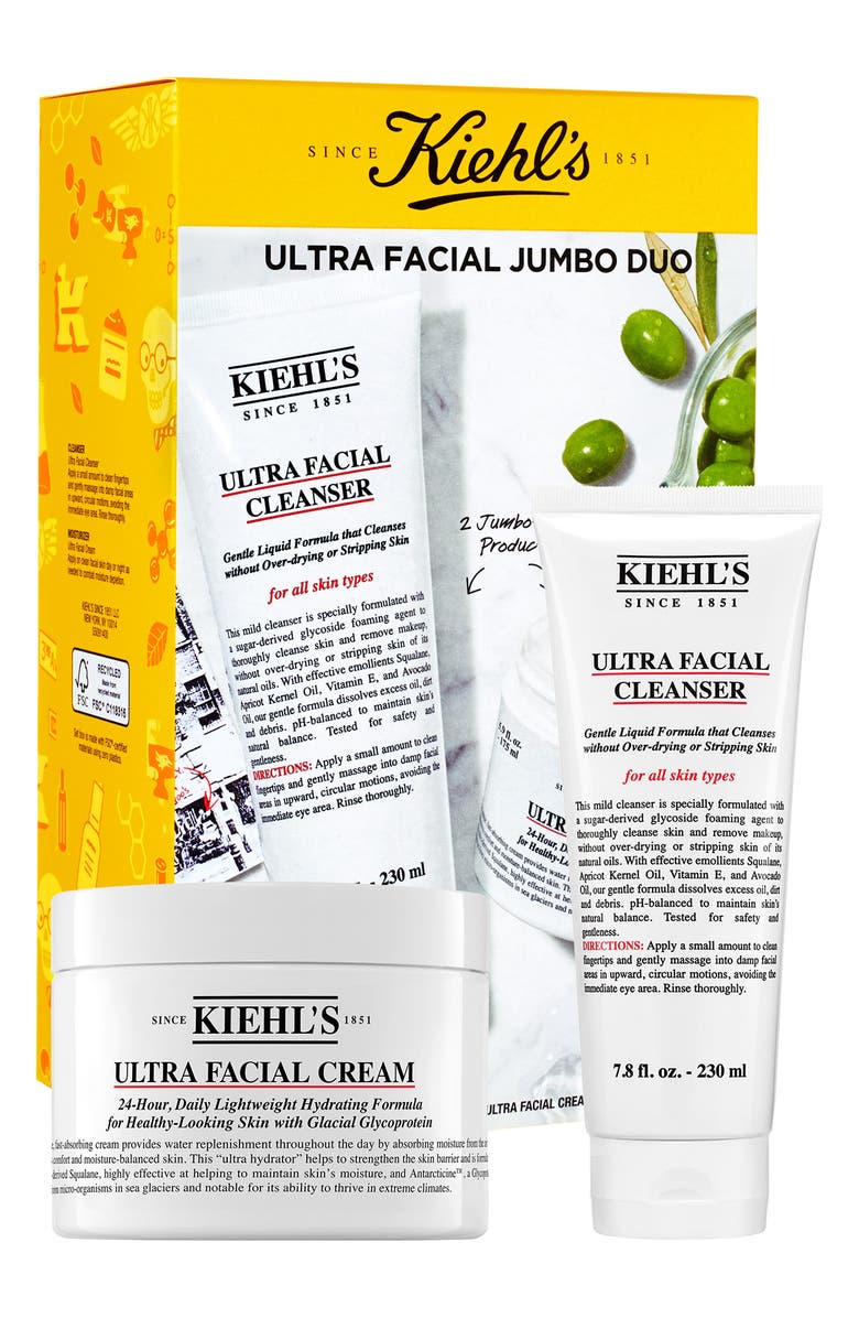 Kiehl's Since 1851 Jumbo Ultra Facial Set $100 Value, Alternate, color,
