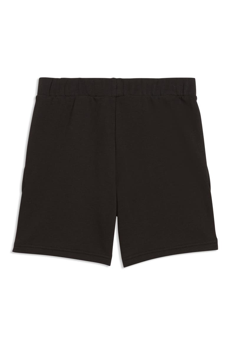 Kids' Scuderia Ferrari Sweat Shorts, Alternate, color, PUMA BLACK
