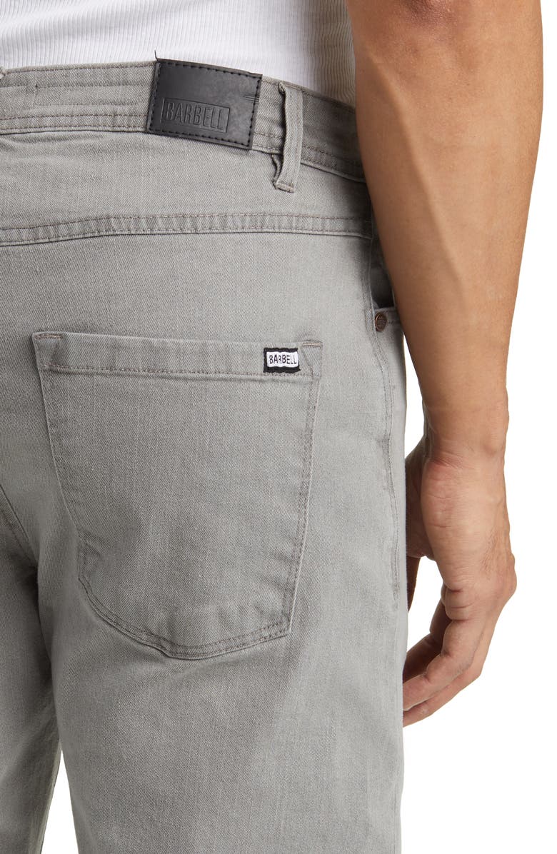 Barbell Apparel Relaxed Athletic Fit 2.0 Stretch Jeans, Alternate, color, 